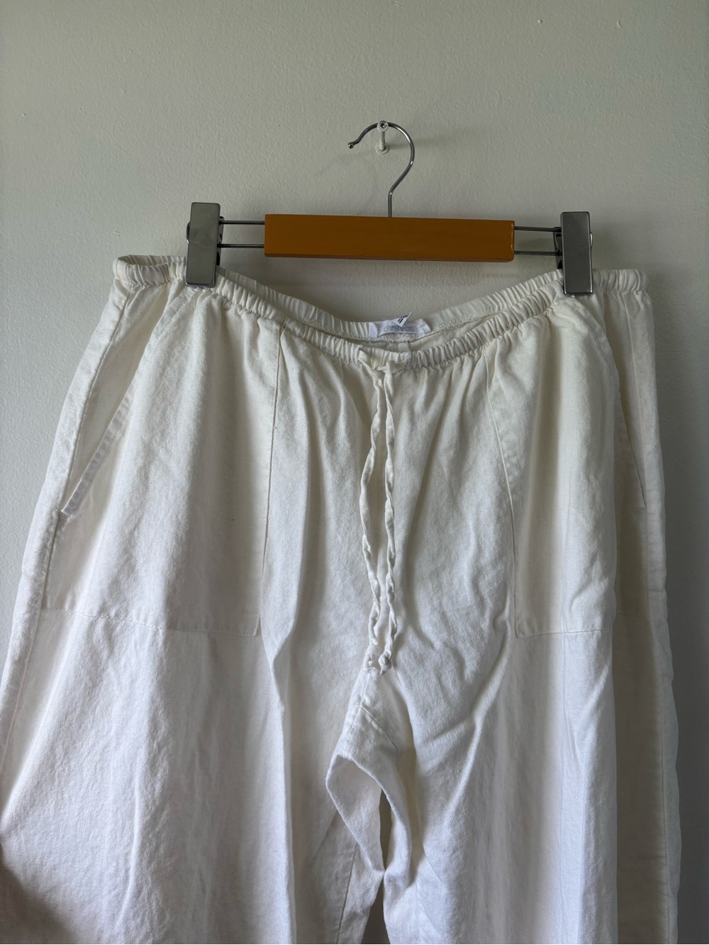 Garage Millie Linen Blend Pull-on Pants - Picture 4 of 11